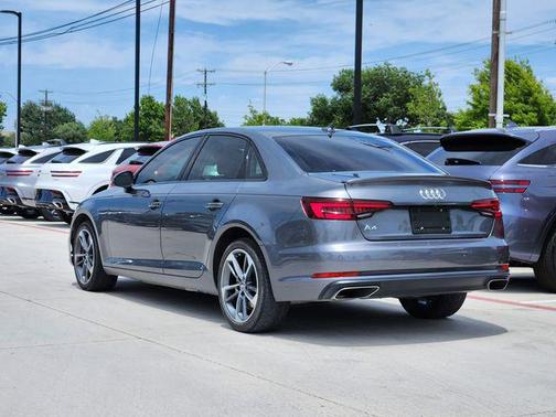 Monsoon Gray Metallic 2019 Audi A4 2.0T Titanium Premium