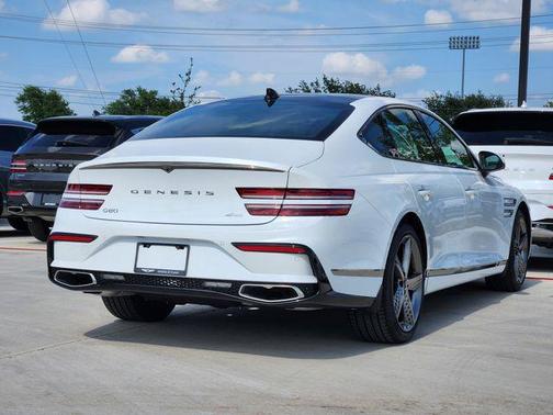 White 2025 Genesis G80 2.5T Sport Prestige AWD