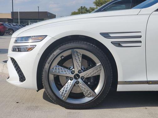 Alta White 2026 Genesis G80 3.5T Sport Prestige AWD