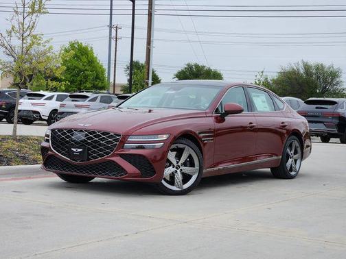 Red 2026 Genesis G80 2.5T Sport Prestige AWD