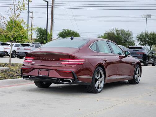 Red 2026 Genesis G80 2.5T Sport Prestige AWD