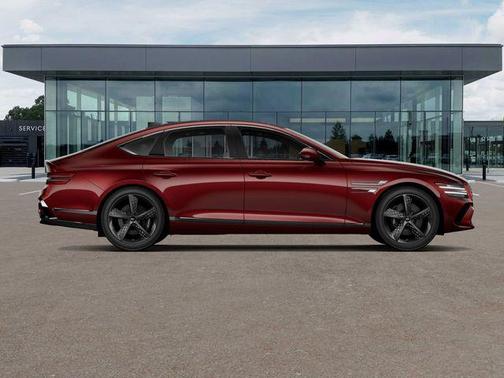 Red 2026 Genesis G80 2.5T Sport Prestige AWD