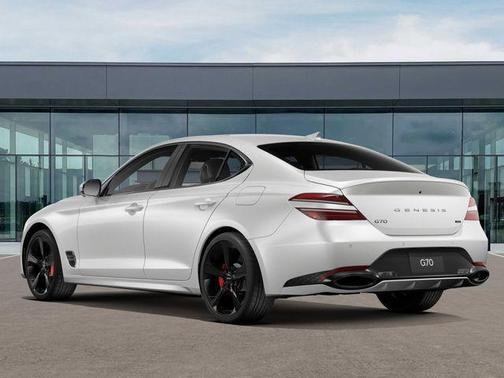 Alta White 2026 Genesis G70 3.3T RWD Sport Prestige