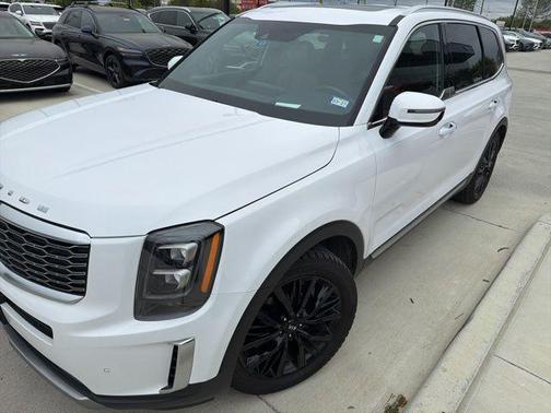Glacial White Pearl 2021 Kia Telluride SX
