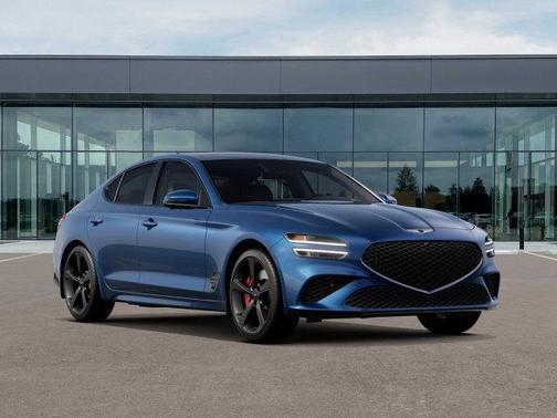 Capri Blue 2027 Genesis G70 2.5T Sport Prestige RWD