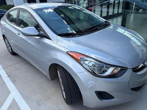 Radiant Silver Metallic 2012 Hyundai ELANTRA GLS