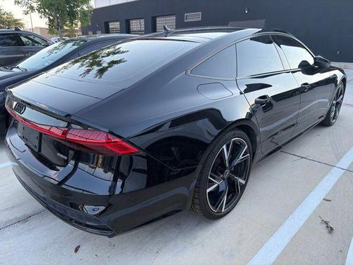 Black 2024 Audi A7 Prestige 55 TFSI quattro S tronic