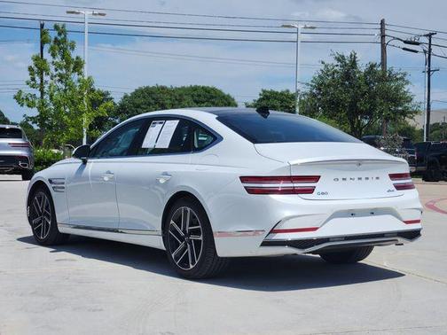 White 2025 Genesis G80 2.5T Advanced AWD