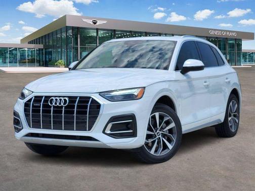 Glacier White 2021 Audi Q5 45 Premium