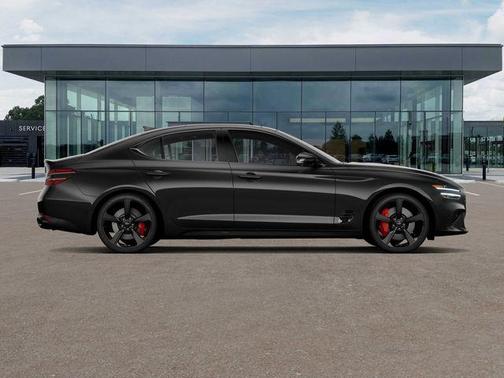 Black 2026 Genesis G70 3.3T RWD Sport Prestige