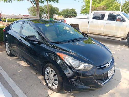 Midnight Black 2012 Hyundai ELANTRA GLS