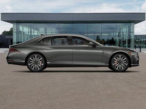 Gray 2026 Genesis G90 3.5T E-SC MHEV AWD
