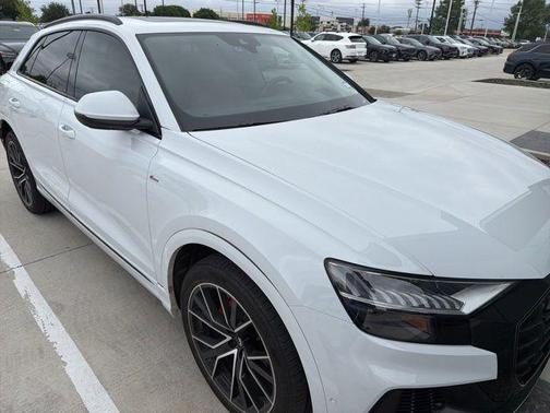 White 2019 Audi Q8 3.0T Premium