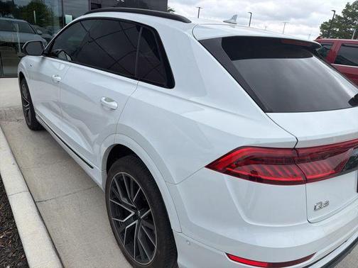 White 2019 Audi Q8 3.0T Premium