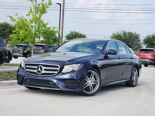 Blue 2017 Mercedes-Benz E-Class E 300