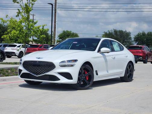 Alta White 2026 Genesis G70 3.3T RWD Sport Prestige