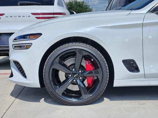 Alta White 2026 Genesis G70 3.3T AWD Sport Prestige