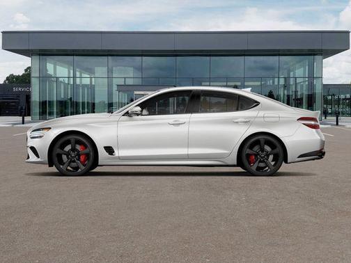 Alta White 2026 Genesis G70 3.3T AWD Sport Prestige
