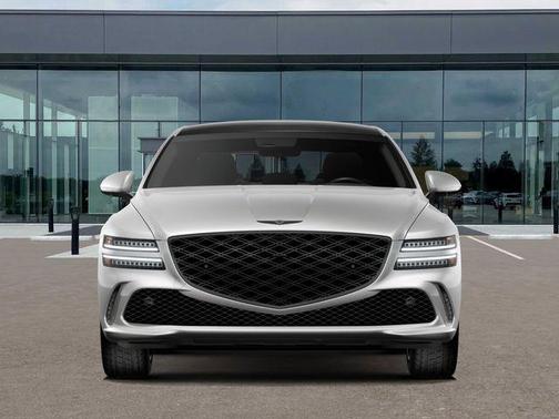 Alta White 2026 Genesis G80 3.5T Prestige Black AWD