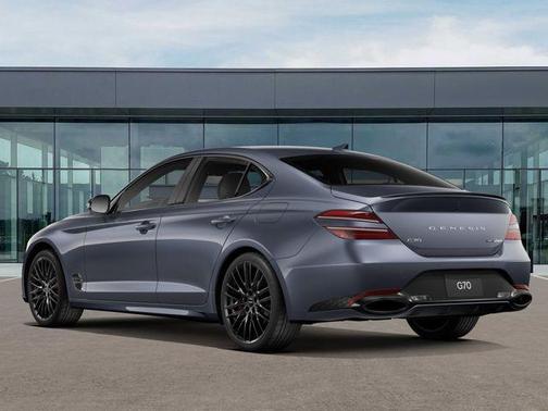 Blue 2026 Genesis G70 3.3T Prestige Graphite