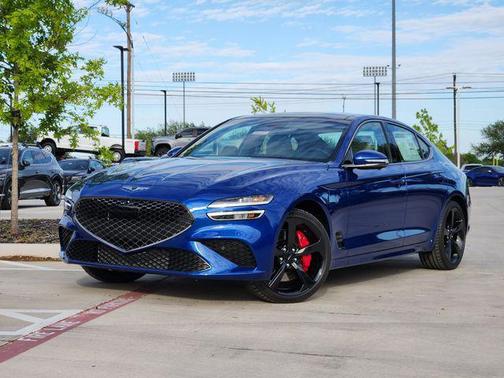 Blue 2026 Genesis G70 3.3T RWD Sport Prestige