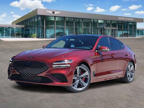 Red 2024 Genesis G70 3.3T RWD Sport Advanced