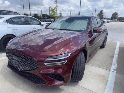 Red 2024 Genesis G70 3.3T RWD Sport Advanced