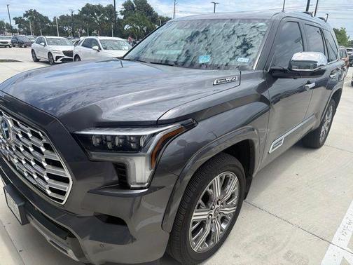 Magnetic Gray Metallic 2024 Toyota Sequoia Capstone