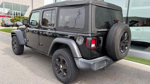 Black Clearcoat 2020 Jeep Wrangler Unlimited Sport