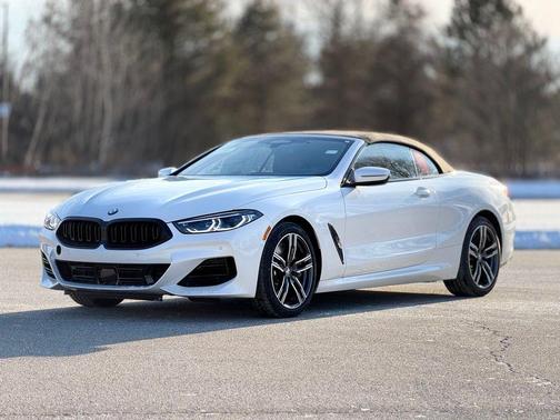 Mineral White Metallic 2026 BMW 840 i xDrive