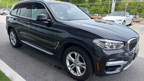 Dark Graphite Metallic 2021 BMW X3 xDrive30i