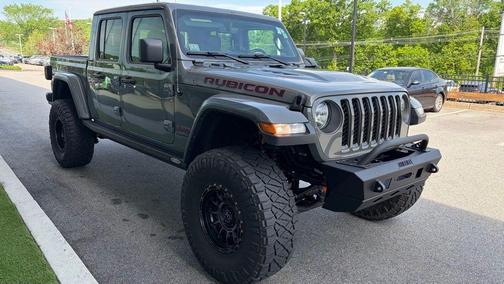 Sting Gray Clearcoat 2023 Jeep Gladiator Rubicon