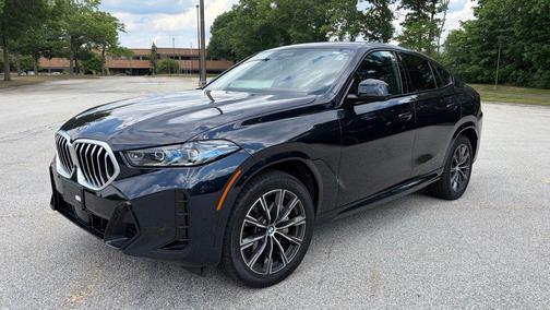 Carbon Black Metallic 2024 BMW X6 xDrive40i