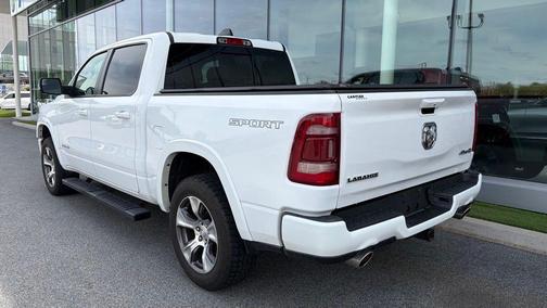 Bright White Clearcoat 2021 RAM 1500 Laramie
