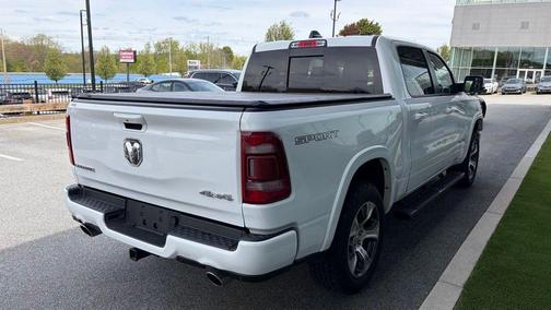 Bright White Clearcoat 2021 RAM 1500 Laramie