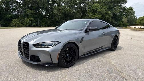 Skyscraper Gray Metallic 2024 BMW M4 Competition xDrive