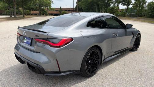 Skyscraper Gray Metallic 2024 BMW M4 Competition xDrive