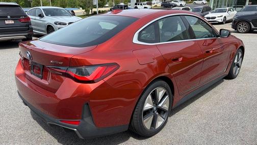 Sunset Orange Metallic 2024 BMW i4 Gran Coupe xDrive40