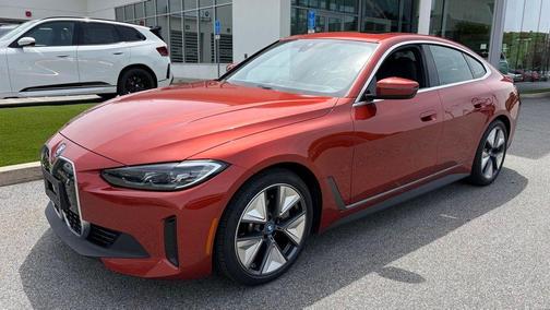 Sunset Orange Metallic 2024 BMW i4 Gran Coupe xDrive40