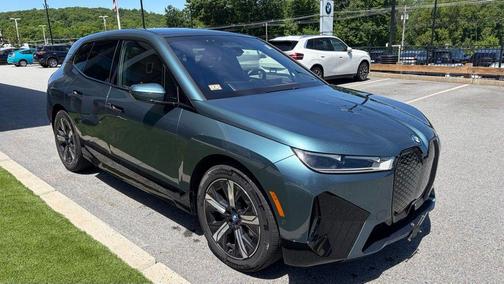 Blue Ridge Mountain Metallic 2023 BMW iX xDrive50