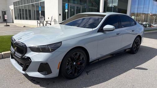 Gray Metallic 2024 BMW 530 i xDrive