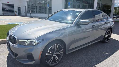 Skyscraper Gray Metallic 2023 BMW 330 i xDrive