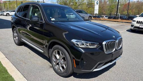 Black Sapphire Metallic 2023 BMW X3 xDrive30i