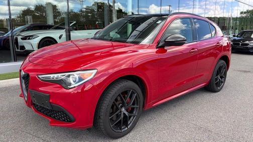 Rosso 2020 Alfa Romeo Stelvio Ti Sport