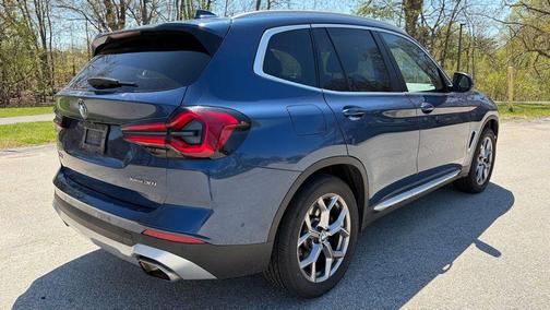 Phytonic Blue Metallic 2024 BMW X3 xDrive30i