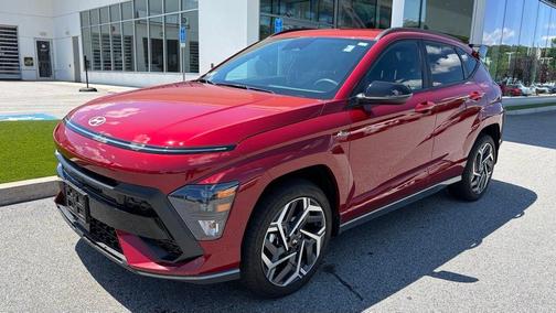 Red Metallic 2025 Hyundai KONA N Line S