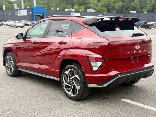 Red Metallic 2025 Hyundai KONA N Line S