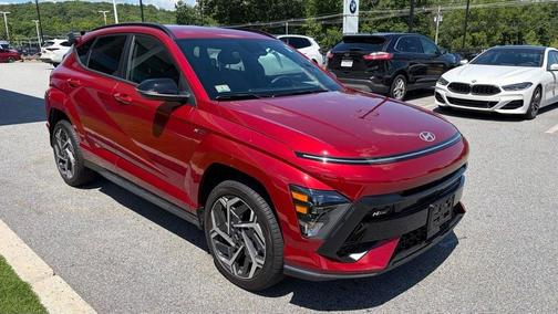 Red Metallic 2025 Hyundai KONA N Line S