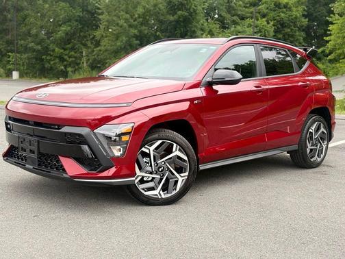 Red Metallic 2025 Hyundai KONA N Line S