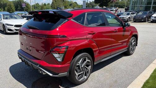 Red Metallic 2025 Hyundai KONA N Line S